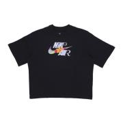 Nike Boxy Tee Sportswear Logotyp T-shirt Black, Dam