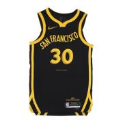 Nike City Edition Swingman Jersey Stephen Curry Black, Herr