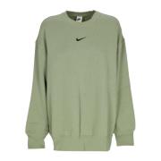 Nike Phoenix Fleece Crewneck Sweatshirt Oil Green Green, Dam