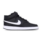 Nike Mid Next Nature Sneaker Svart/Vit Black, Herr