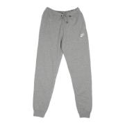 Nike Essentiella Fleece-joggingbyxor Gray, Dam