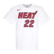 Nike Jimmy Butler NBA Tee Miami Heat White, Herr