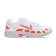 Nike Vit låg sko med rosa accenter White, Dam