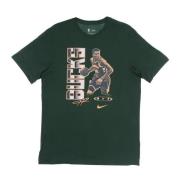 Nike Giannis Antetokounmpo NBA Tee Green, Herr