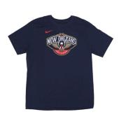 Nike New Orleans Pelicans Logo Tee Blue, Herr