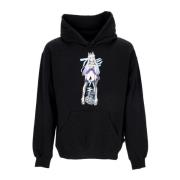 Octopus Zebra Idol Hoodie Svart Black, Herr