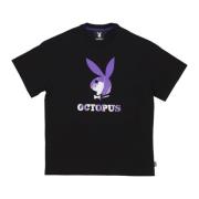 Octopus Playboy Logo Tee Svart T-shirt Black, Herr