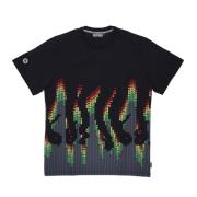 Octopus Svart Sound Wave Tee Herr T-shirt Black, Herr