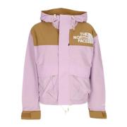 The North Face Vindjacka Berg Kort Jacka Lupine Brun Purple, Dam