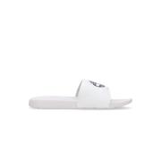 Timberland Sportig Slide Herrtofflor Vit/Svart White, Herr