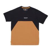 Timberland Svart/Vete Cut Sew Tee Multicolor, Herr