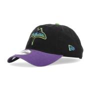 New Era Tampa Bay Rays Böjd Skärmkeps Black, Unisex