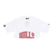 New Era Chicago Bulls Crop Tee White, Dam