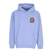 Obey Hydrangea Fleece Hoodie Herr Sweatshirt Blue, Herr