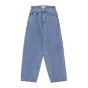 Obey Baggy Denim Jeans Blue, Herr