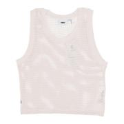 Obey Mesh Tank Top Oblekt White, Dam