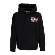 Obey Premium Svart Huva Fleece Herr Hoodie Black, Herr