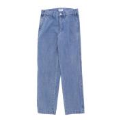 Obey Snickare Denim Jeans Blue, Herr