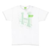 HUF Klassisk Golden Gate Tee Vit Herr White, Herr