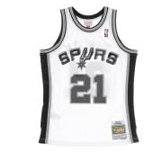 Mitchell & Ness Tim Duncan NBA Swingman Tank Top White, Herr