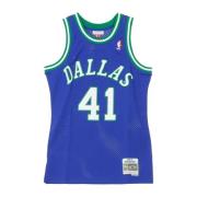 Mitchell & Ness Dirk Nowitzki Basketball Tank Top Blue, Herr