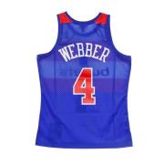 Mitchell & Ness Vintage NBA Swingman Jersey Chris Webber Blue, Herr