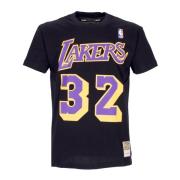 Mitchell & Ness Magic Johnson NBA Tee Svart Black, Herr