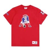 Mitchell & Ness NFL Team Origins T-Shirt Scarlet Red, Herr