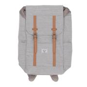 Herschel Ljusgrå Crosshatch Ryggsäck med Laptopficka Gray, Unisex