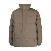 Carhartt Wip Vadderade jackor med logotryck Green, Herr