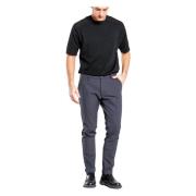 Mason's Slim Fit Mörkgrå Chino Byxor Gray, Herr