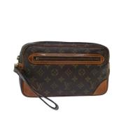 Louis Vuitton Vintage Pre-owned Canvas louis-vuitton-vskor Brown, Dam