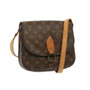 Louis Vuitton Vintage Pre-owned Canvas louis-vuitton-vskor Brown, Dam