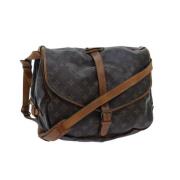 Louis Vuitton Vintage Pre-owned Canvas louis-vuitton-vskor Brown, Dam