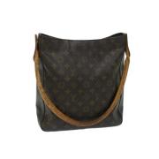 Louis Vuitton Vintage Pre-owned Canvas louis-vuitton-vskor Brown, Dam