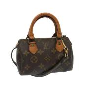 Louis Vuitton Vintage Pre-owned Canvas louis-vuitton-vskor Brown, Dam