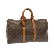 Louis Vuitton Vintage Pre-owned Canvas louis-vuitton-vskor Brown, Dam