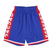 Mitchell & Ness NBA Basketball Shorts Hardwood Classics Blue, Herr