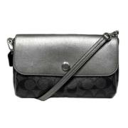 Coach Pre-owned Pre-owned Plast axelremsvskor Black, Dam