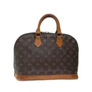 Louis Vuitton Vintage Pre-owned Canvas handvskor Brown, Dam