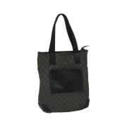 Gucci Vintage Pre-owned Canvas gucci-vskor Black, Dam