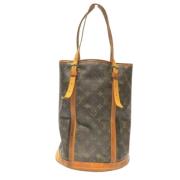 Louis Vuitton Vintage Pre-owned Canvas axelremsvskor Brown, Dam