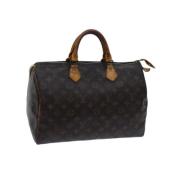 Louis Vuitton Vintage Pre-owned Canvas handvskor Brown, Dam