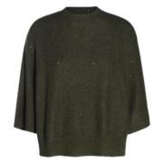 Fabiana Filippi Elegant Sweaters Kollektion Green, Dam