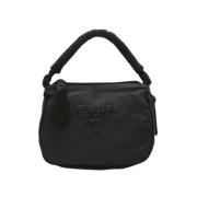 Prada Vintage Pre-owned Tyg handvskor Black, Dam