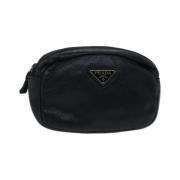 Prada Vintage Pre-owned Laeder hem-och-kontorstillbehr Black, Dam