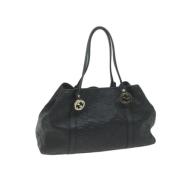 Gucci Vintage Pre-owned Canvas gucci-vskor Black, Dam