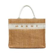 Marni Brun Raffia East/West Toteväska Brown, Dam