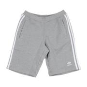 Adidas 3-Stripe Streetwear Shorts Gray, Herr