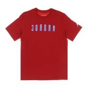 Jordan Sport Crew Neck T-shirt med Air Logo Red, Herr